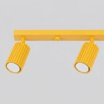 Karbon L lampa sufitowa spot 4xGU10 żółta SL.2361