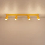 Karbon L lampa sufitowa spot 4xGU10 żółta SL.2361