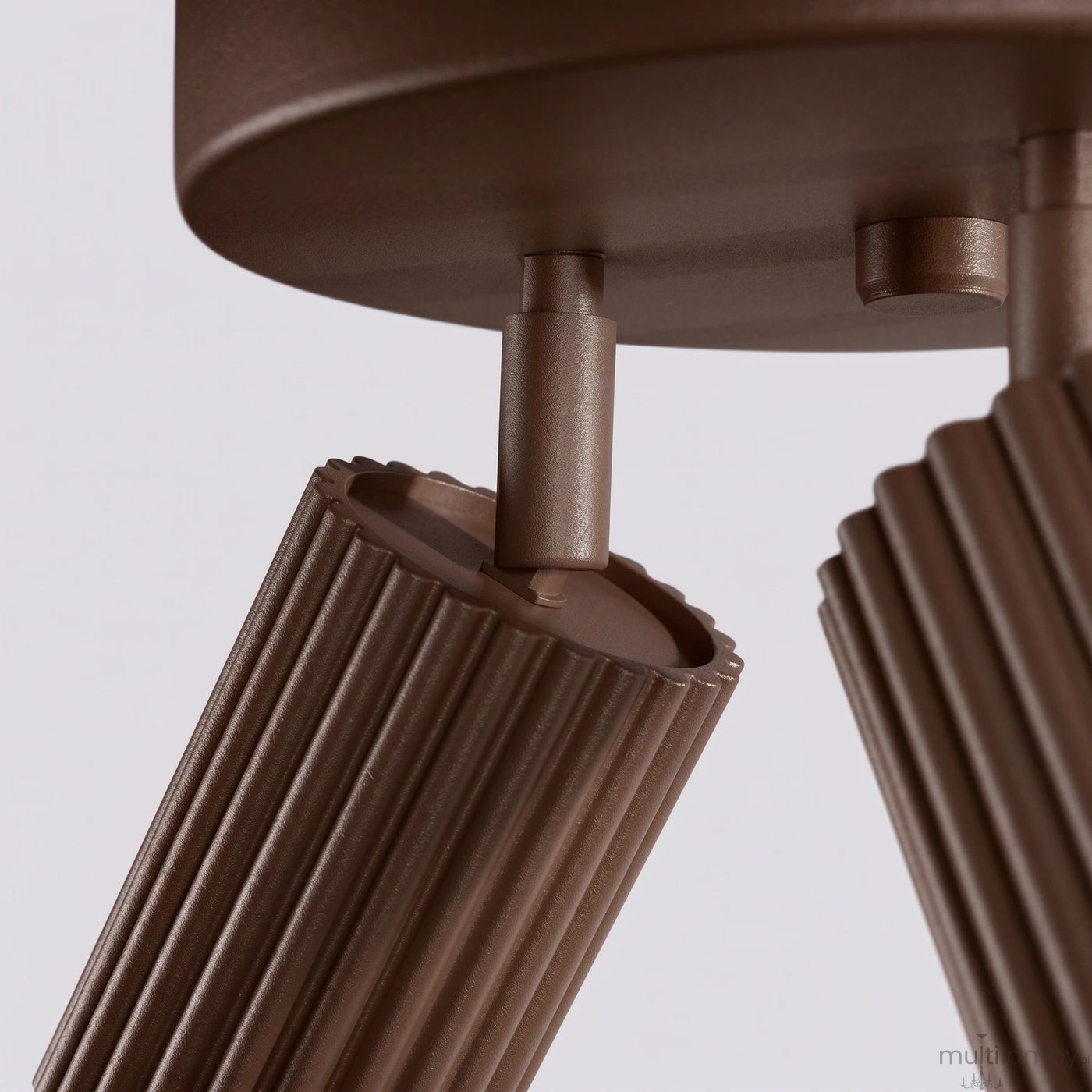 Karbon lampa sufitowa spot 3xGU10 brązowa SL.2374