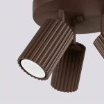 Karbon lampa sufitowa spot 3xGU10 brązowa SL.2374