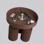 Karbon lampa sufitowa spot 3xGU10 brązowa SL.2374
