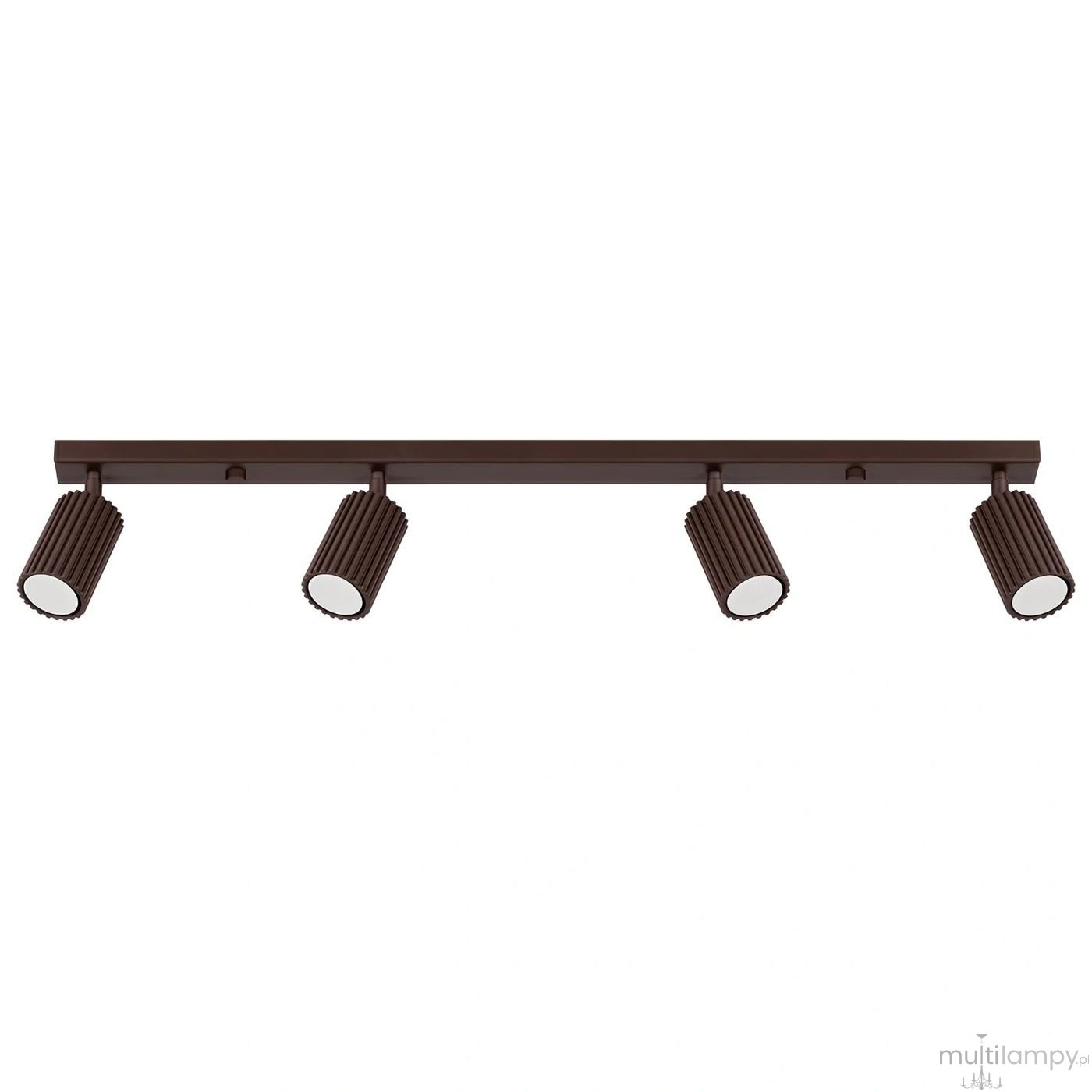 Karbon L lampa sufitowa spot 4xGU10 brązowa SL.2375