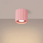 Aura lampa sufitowa GU10 różowa SL.2403