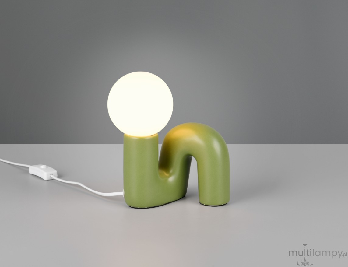 Quinn lampa stołowa G9 zielona R56821015