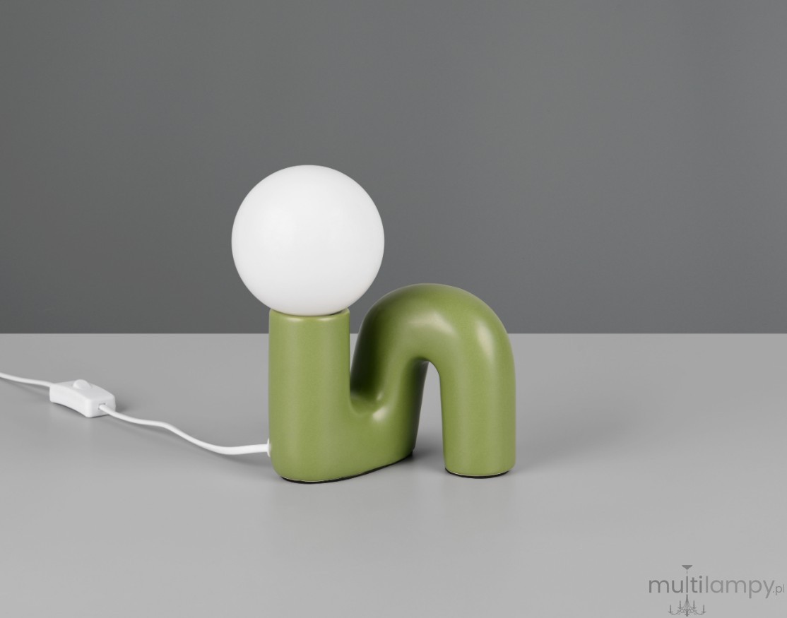 Quinn lampa stołowa G9 zielona R56821015