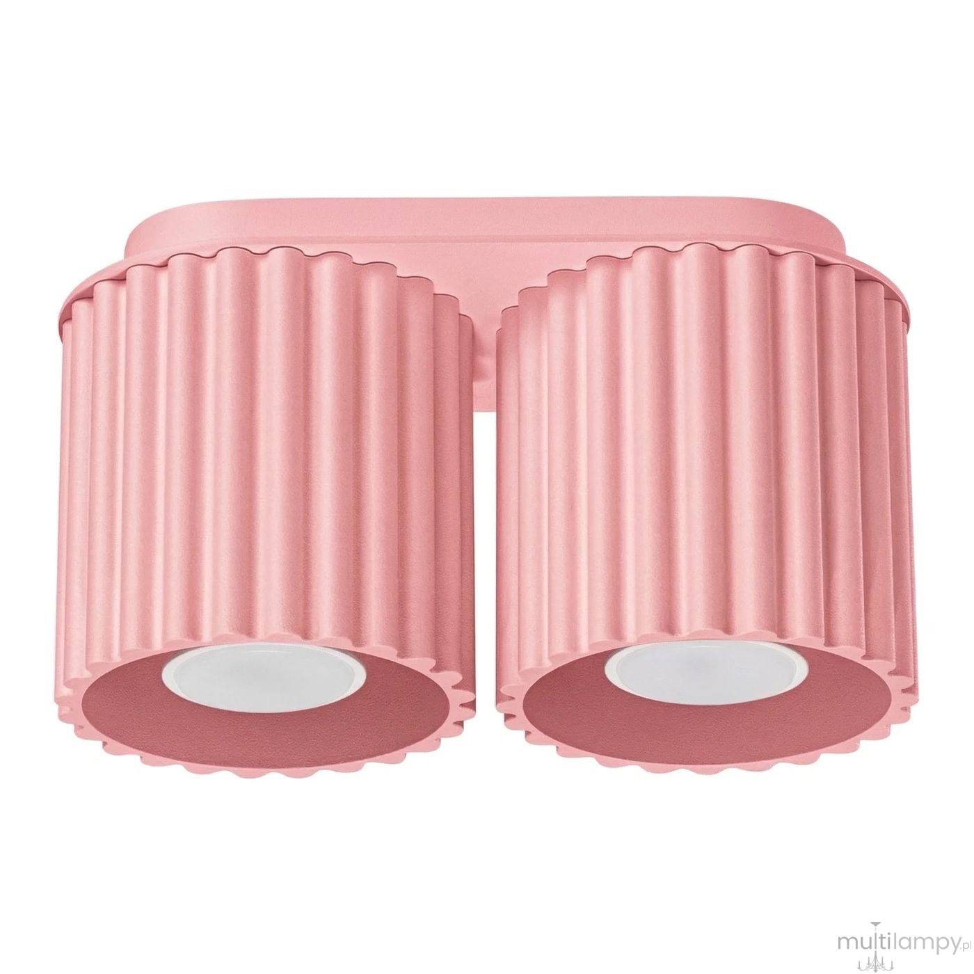 Aura lampa sufitowa 2xGU10 różowa SL.2404