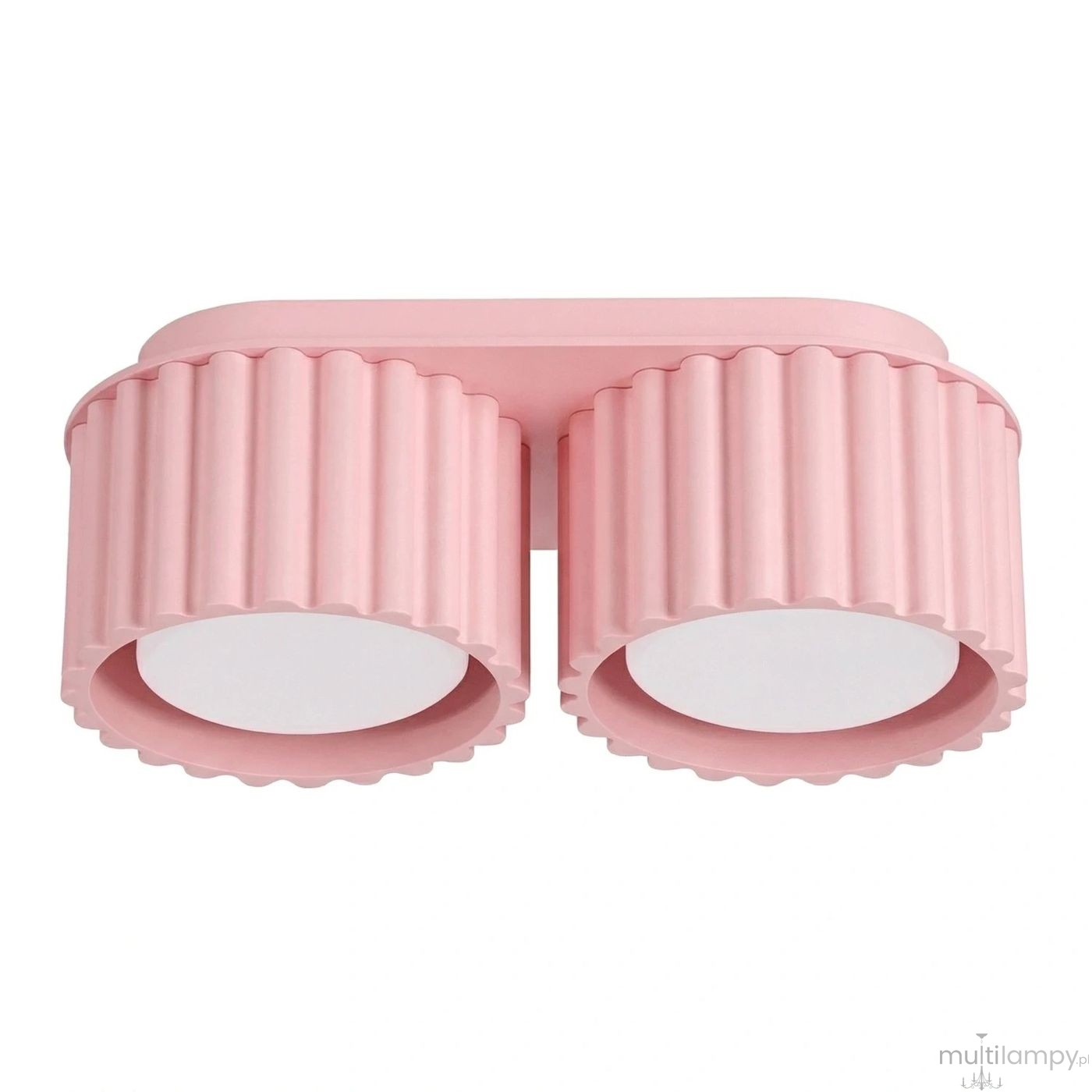 Aura lampa sufitowa 2xGX53 różowa SL.2407