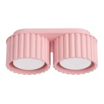 Aura lampa sufitowa 2xGX53 różowa SL.2407