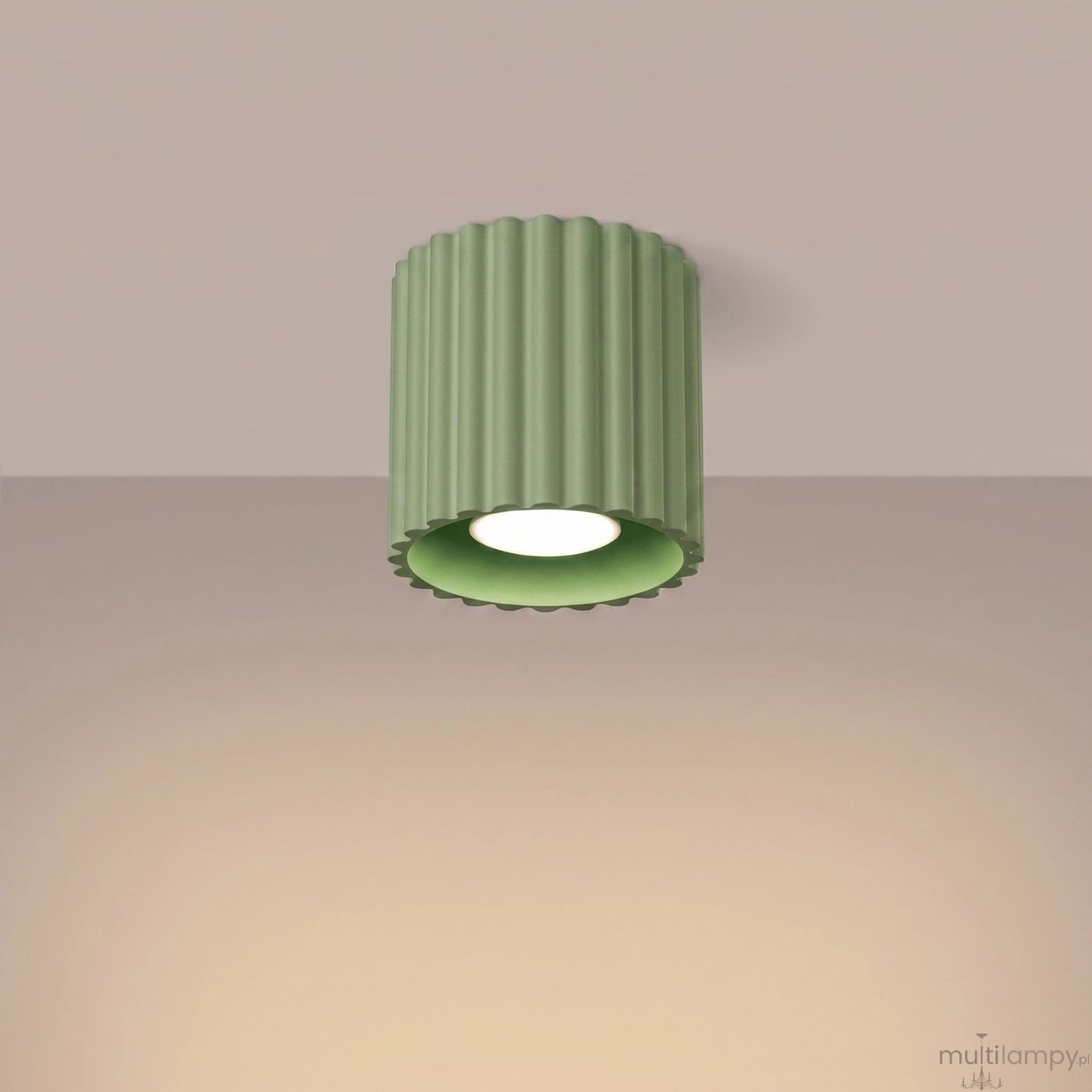 Aura lampa sufitowa GU10 szałwia SL.2408
