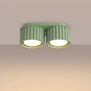Aura lampa sufitowa 2xGX53 szałwia SL.2412