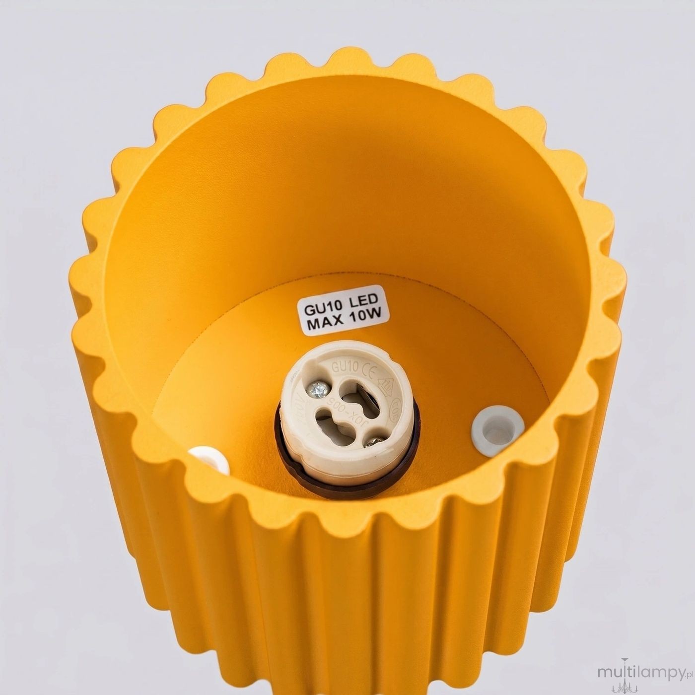 Aura lampa sufitowa GU10 żółta SL.2413