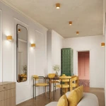Aura lampa sufitowa GU10 żółta SL.2413
