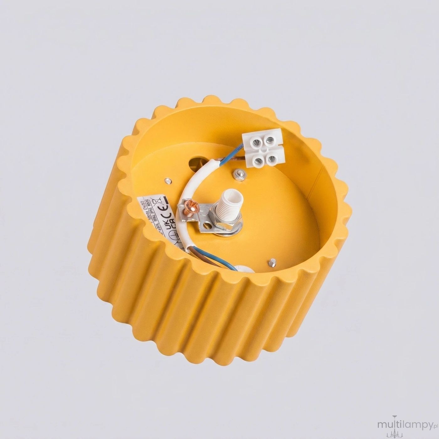 Aura lampa sufitowa GX53 żółta SL.2416