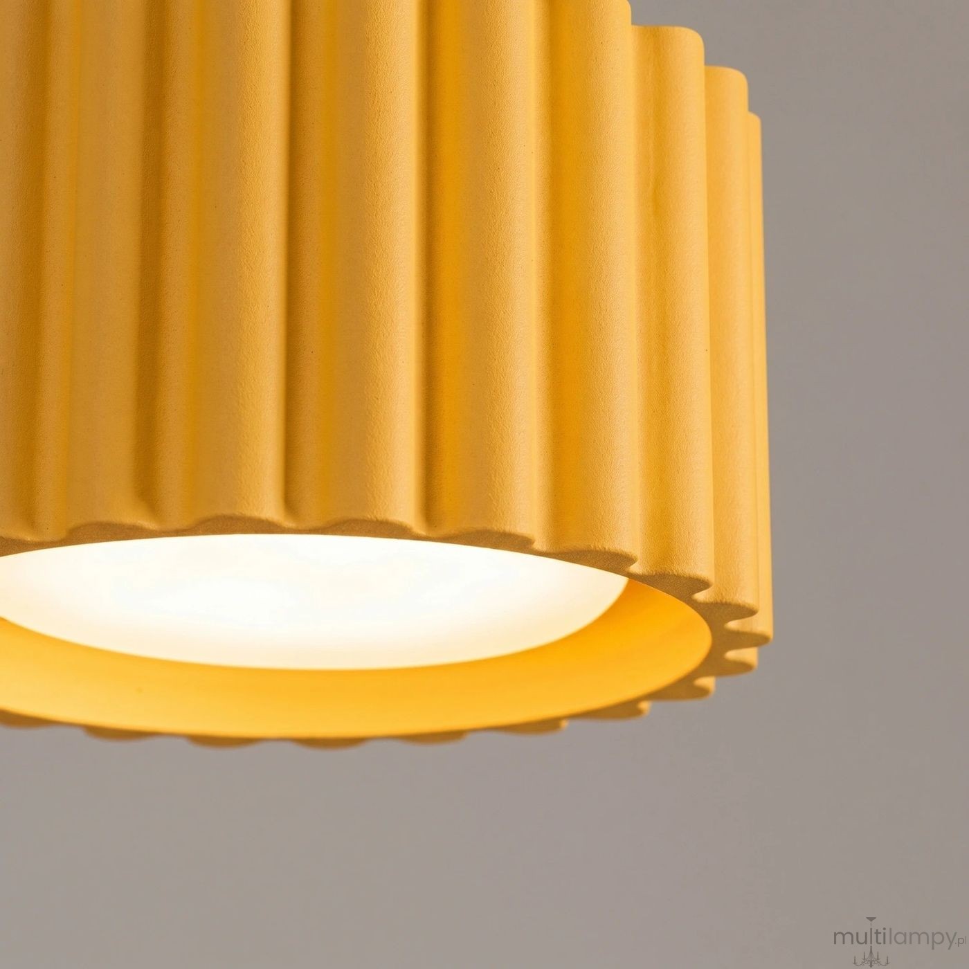 Aura lampa sufitowa GX53 żółta SL.2416