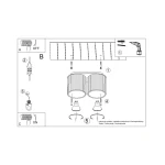 Aura lampa sufitowa 2xGU10 żółta SL.2414