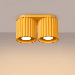 Aura lampa sufitowa 2xGU10 żółta SL.2414