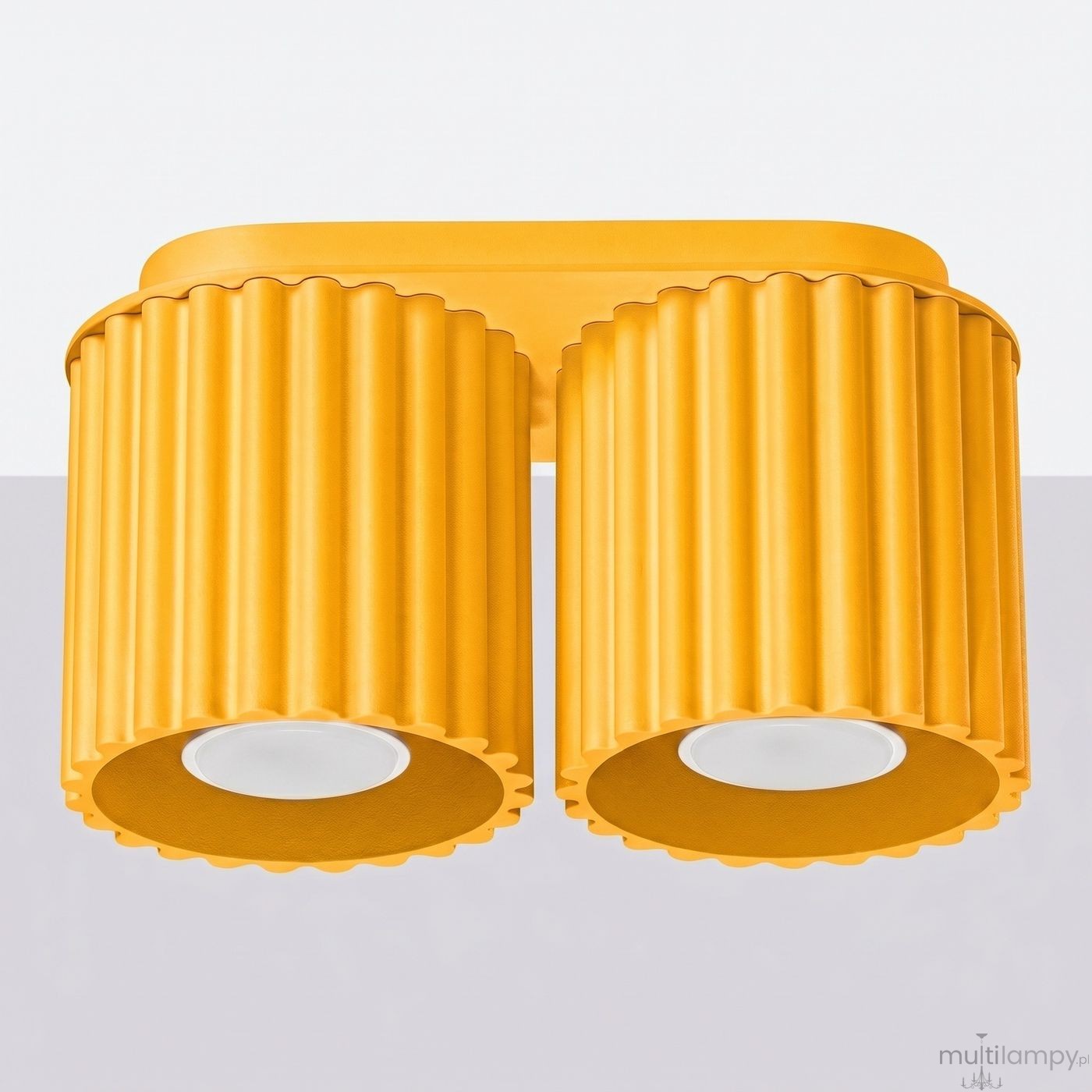 Aura lampa sufitowa 2xGU10 żółta SL.2414