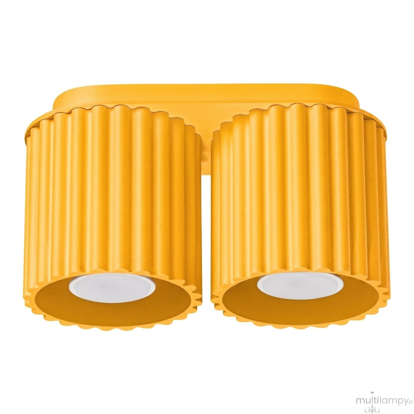 Aura lampa sufitowa 2xGU10 żółta SL.2414