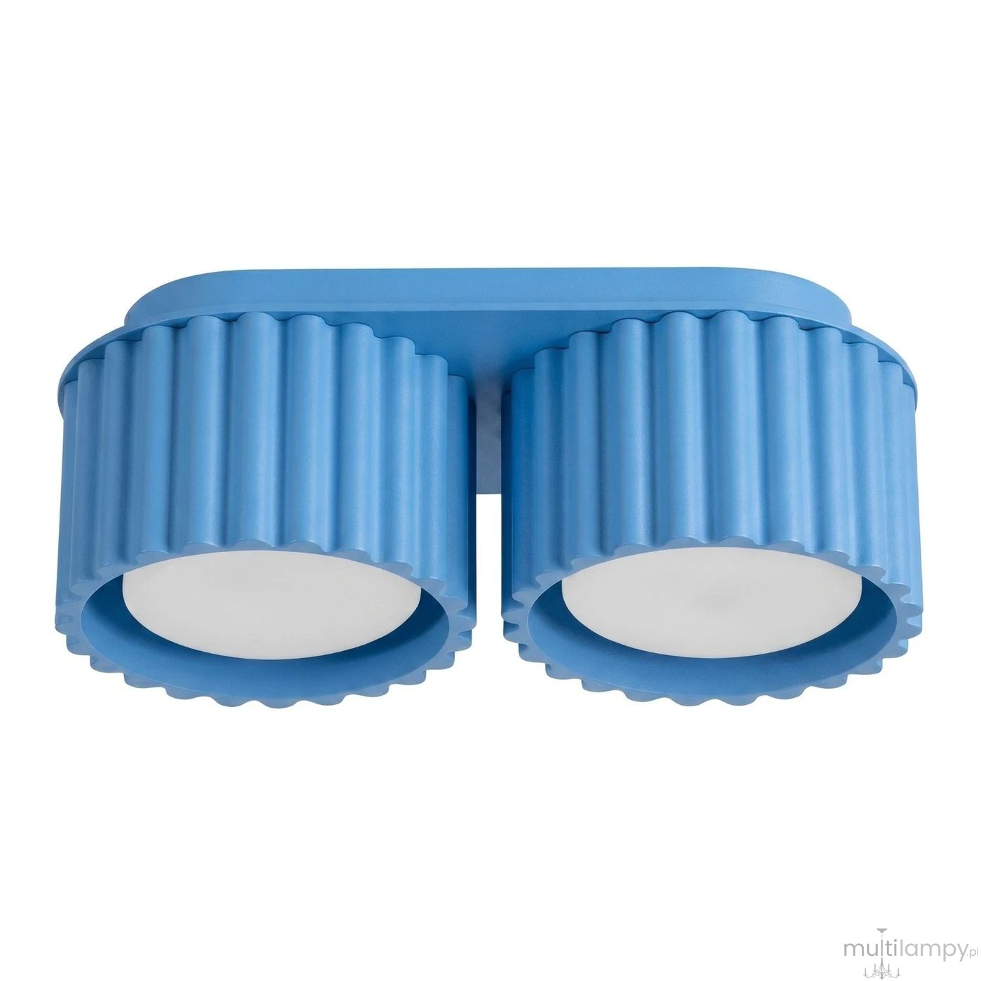 Aura lampa sufitowa 2xGX53 błękitna SL.2432