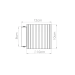 Aura kinkiet G9 czerwony SL.2420