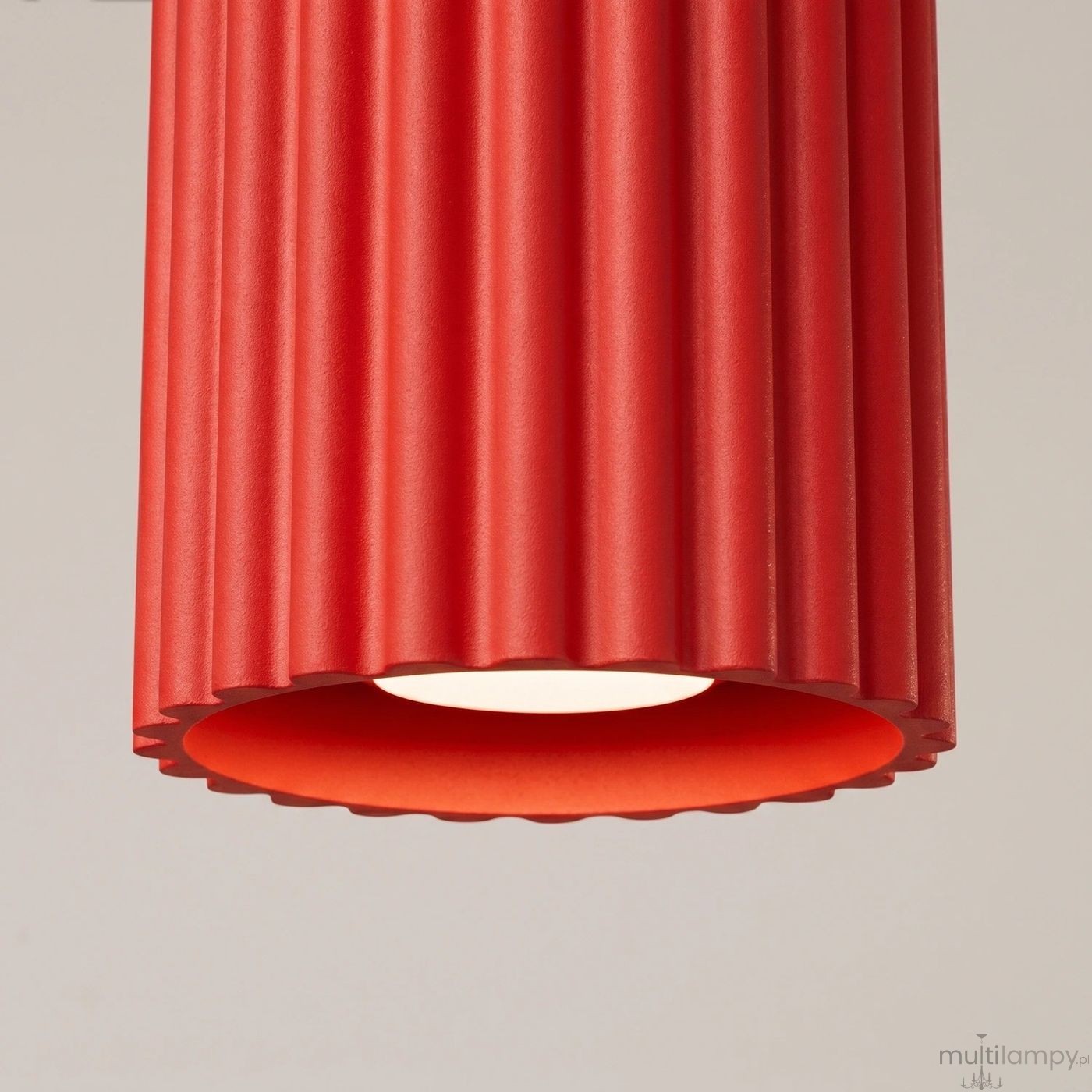 Aura lampa sufitowa GU10 czerwona SL.2418