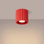 Aura lampa sufitowa GU10 czerwona SL.2418