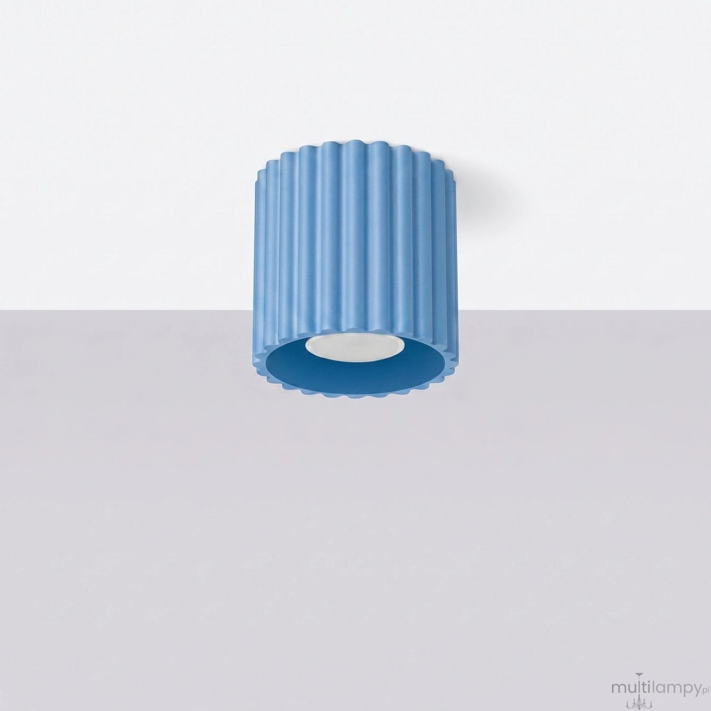 Aura lampa sufitowa GU10 błękitna SL.2428