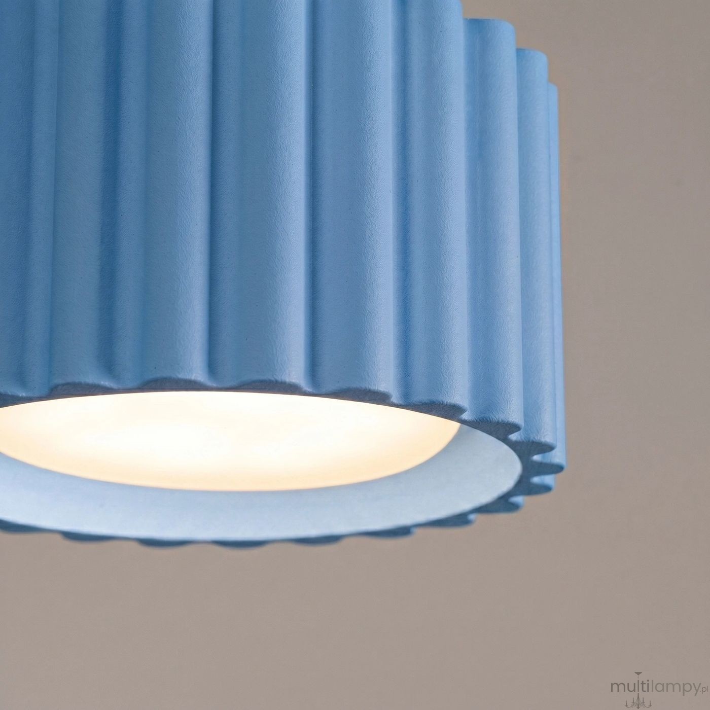 Aura lampa sufitowa GX53 błękitna SL.2431
