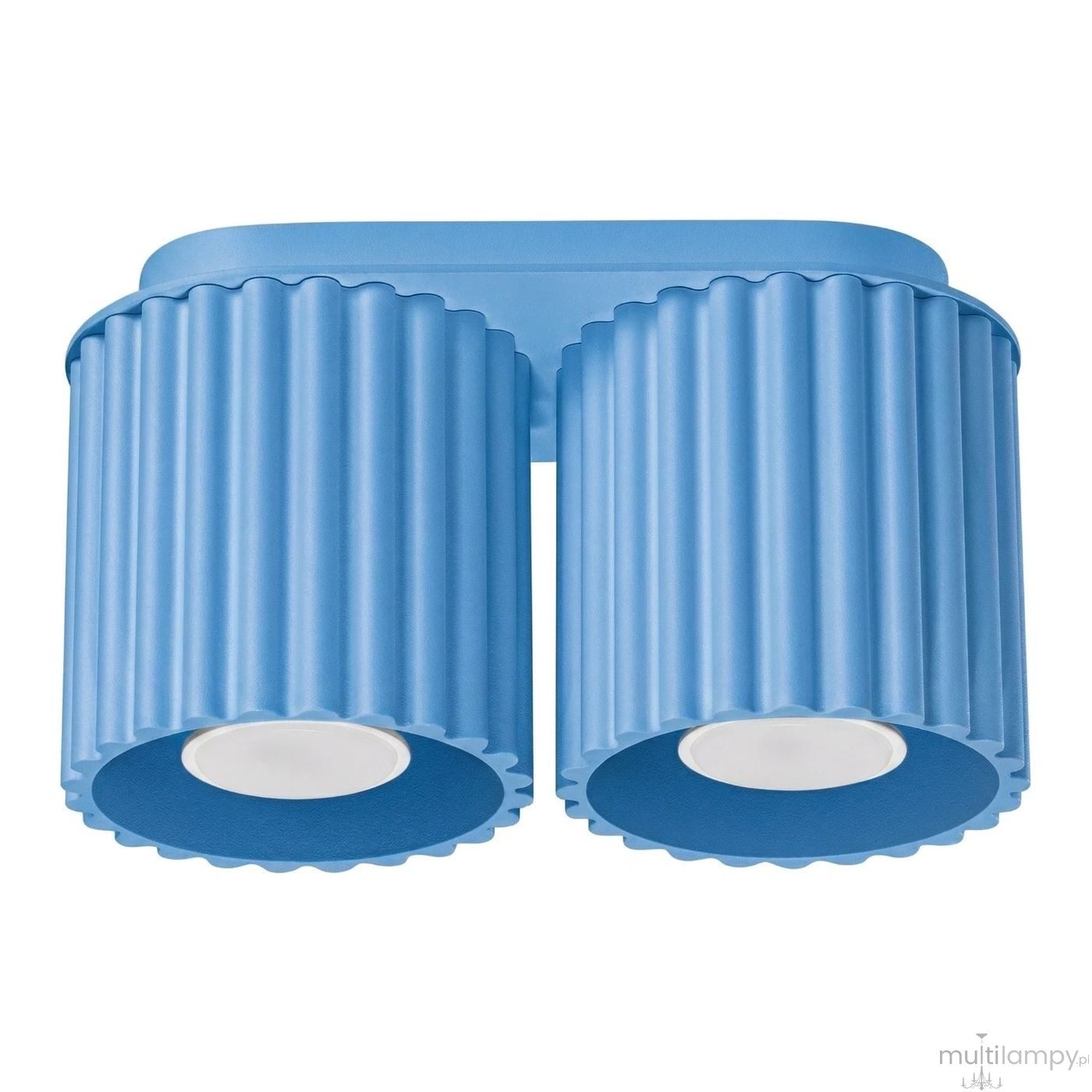 Aura lampa sufitowa 2xGU10 błękitna SL.2429
