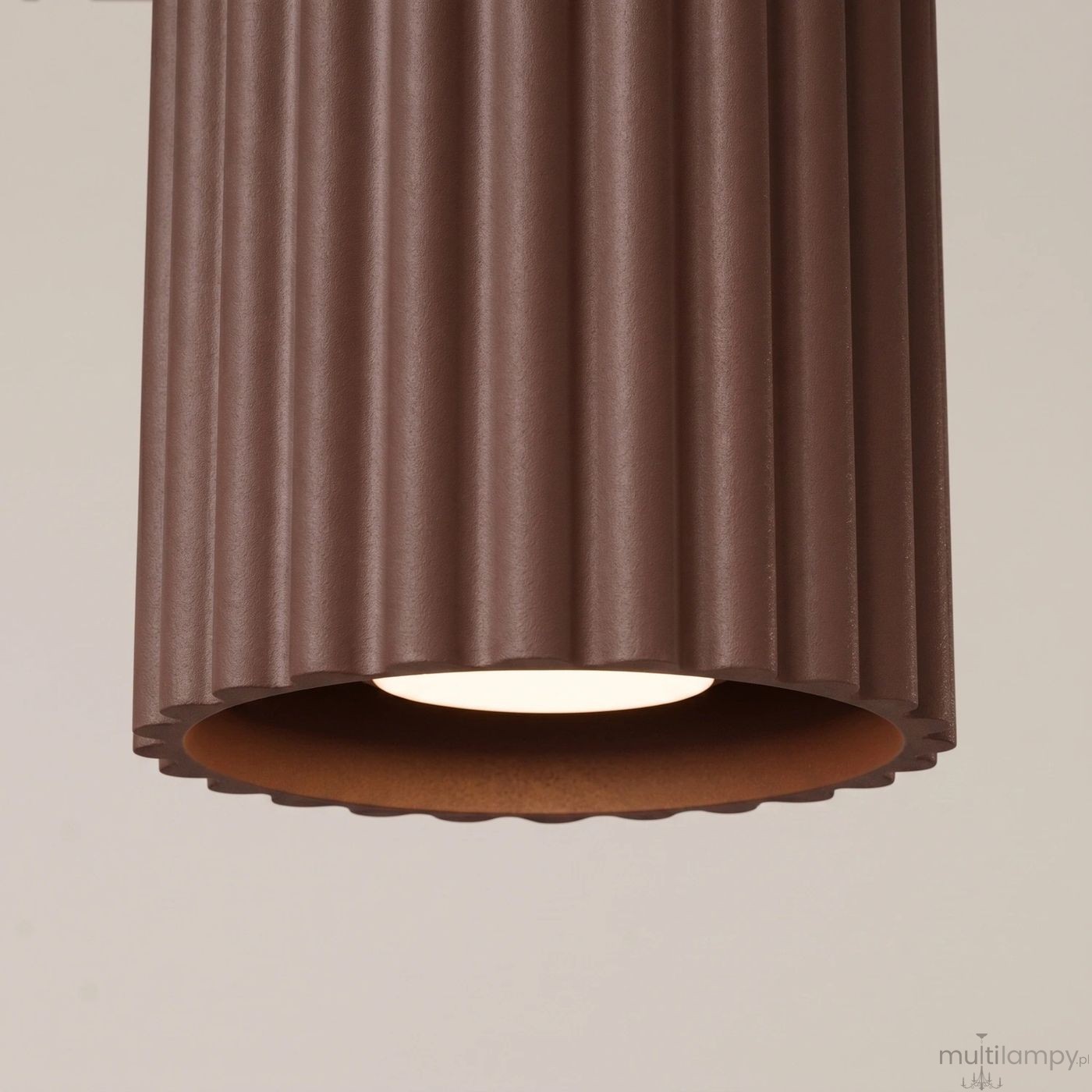 Aura lampa sufitowa GU10 brązowa SL.2423