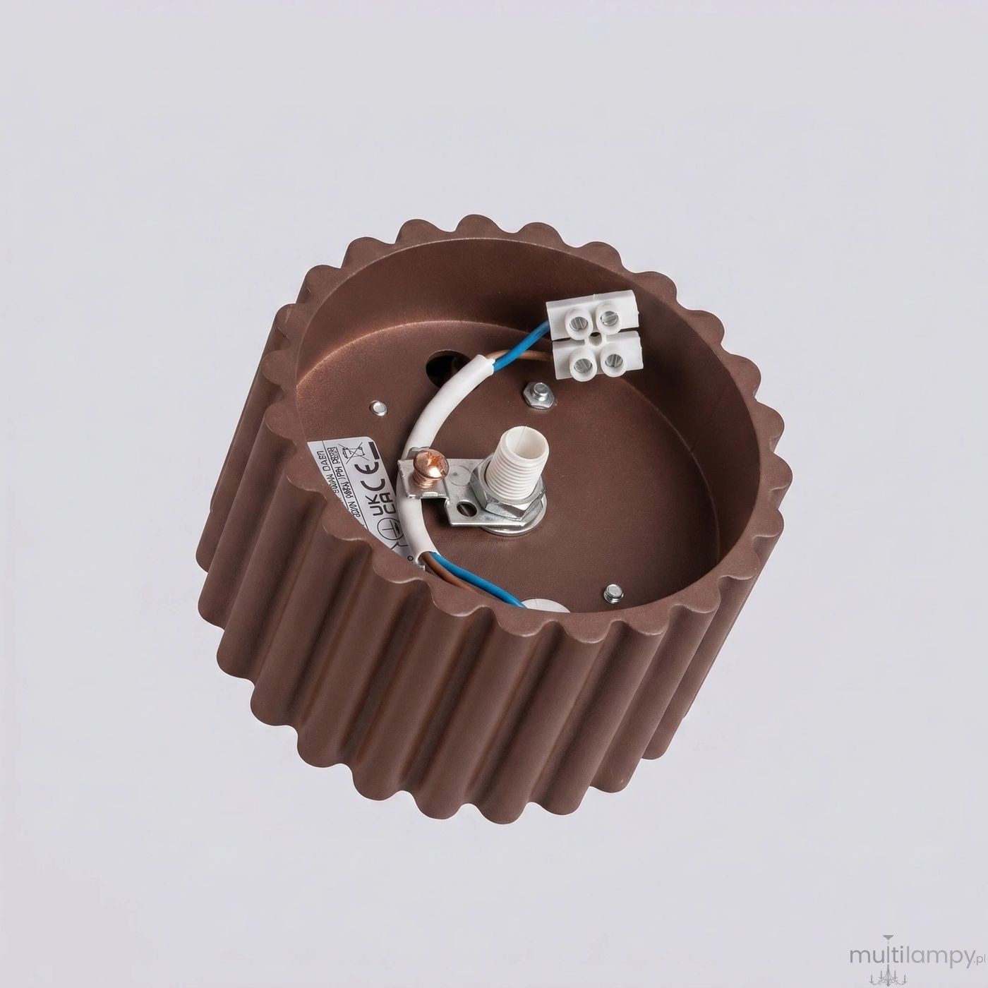 Aura lampa sufitowa GX53 brązowa SL.2426