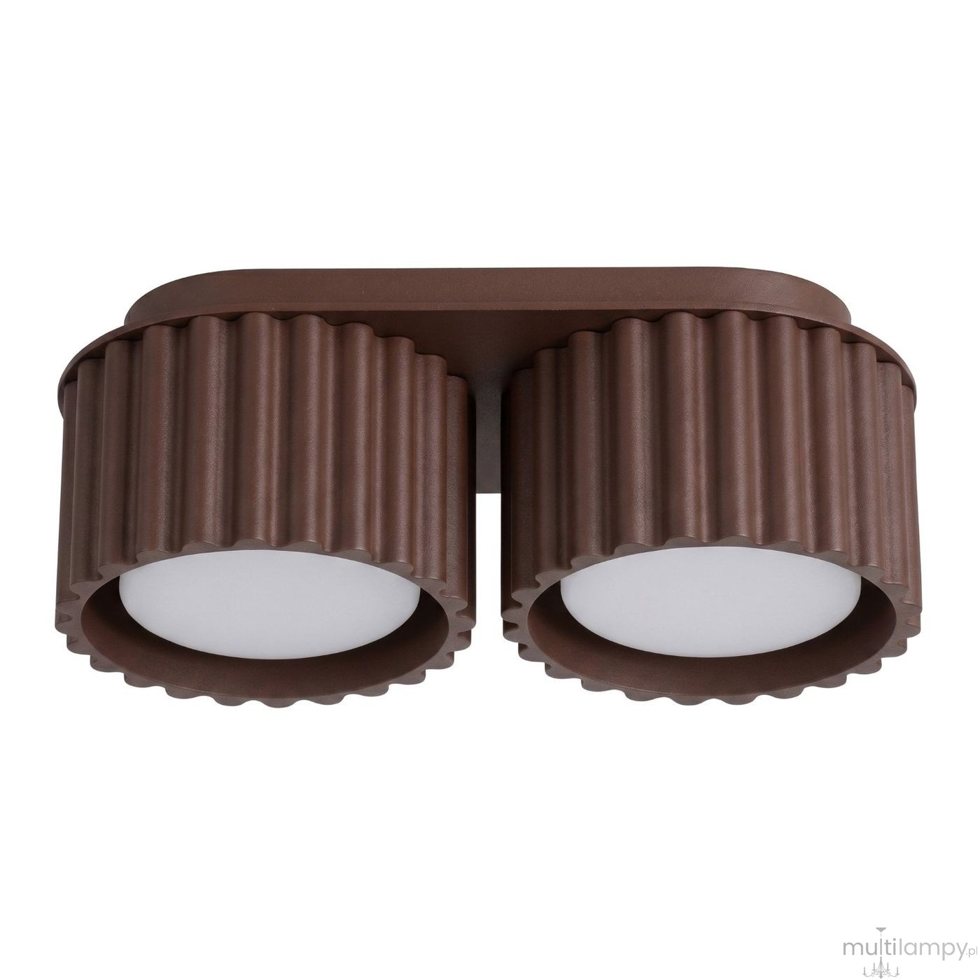 Aura lampa sufitowa 2xGX53 brązowa SL.2427