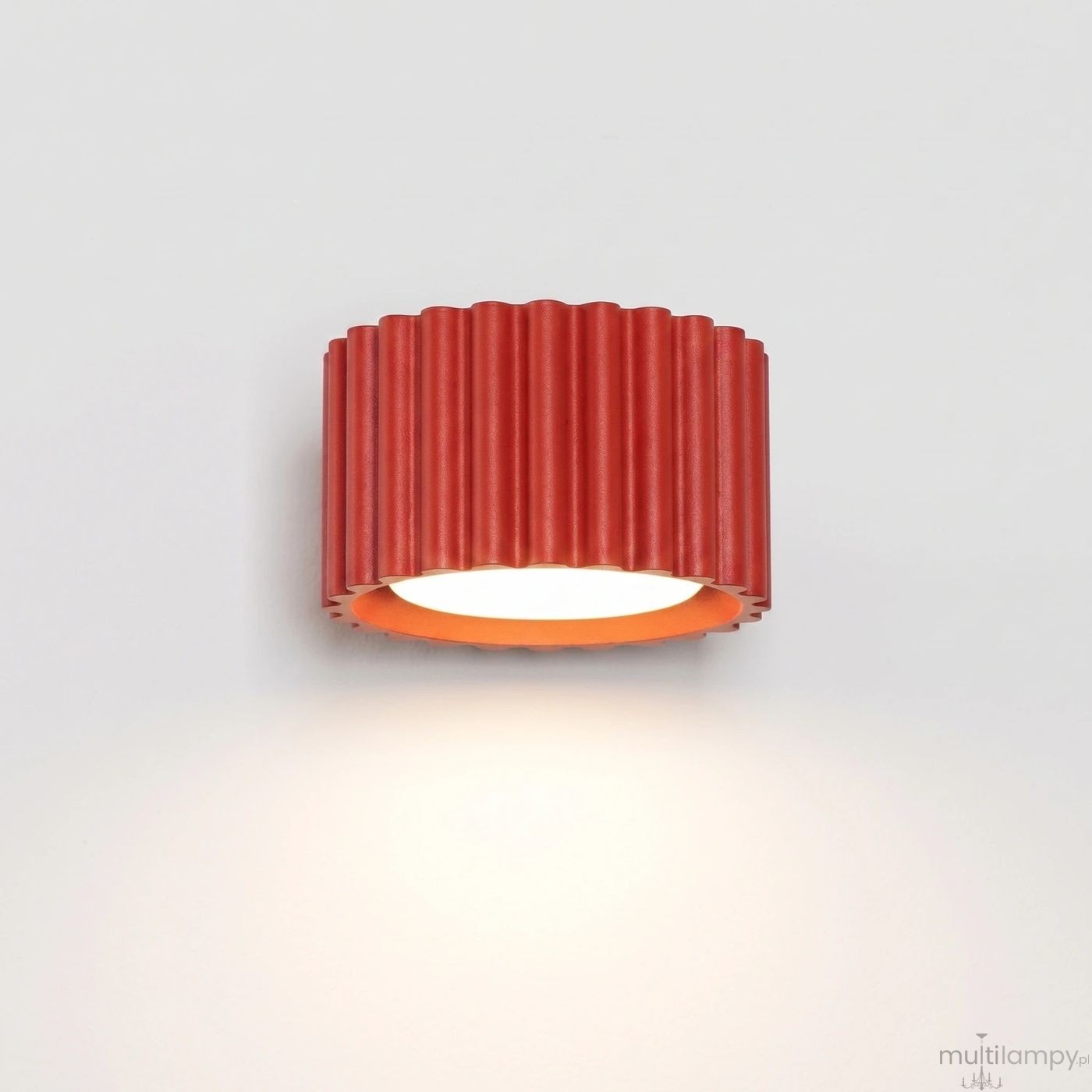 Aura kinkiet GX53 czerwony SL.2625