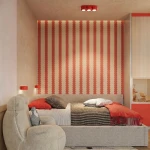 Aura kinkiet GX53 czerwony SL.2625