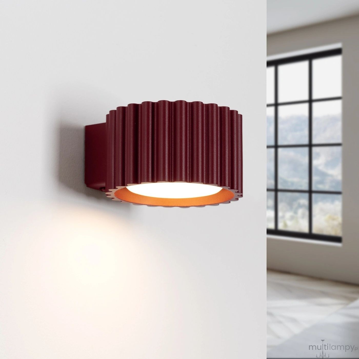 Aura kinkiet GX53 burgund SL.2620