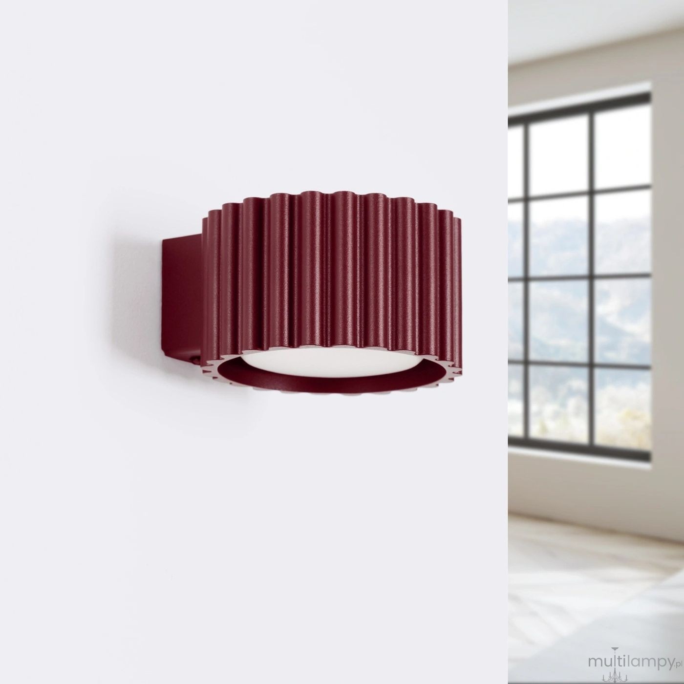 Aura kinkiet GX53 burgund SL.2620