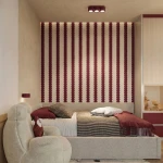Aura kinkiet GX53 burgund SL.2620