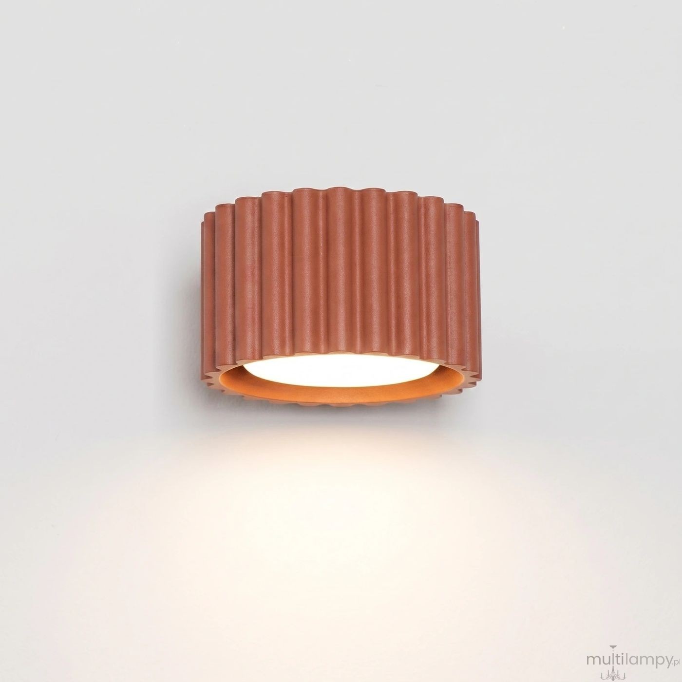 Aura kinkiet GX53 ochra czerwona SL.2616