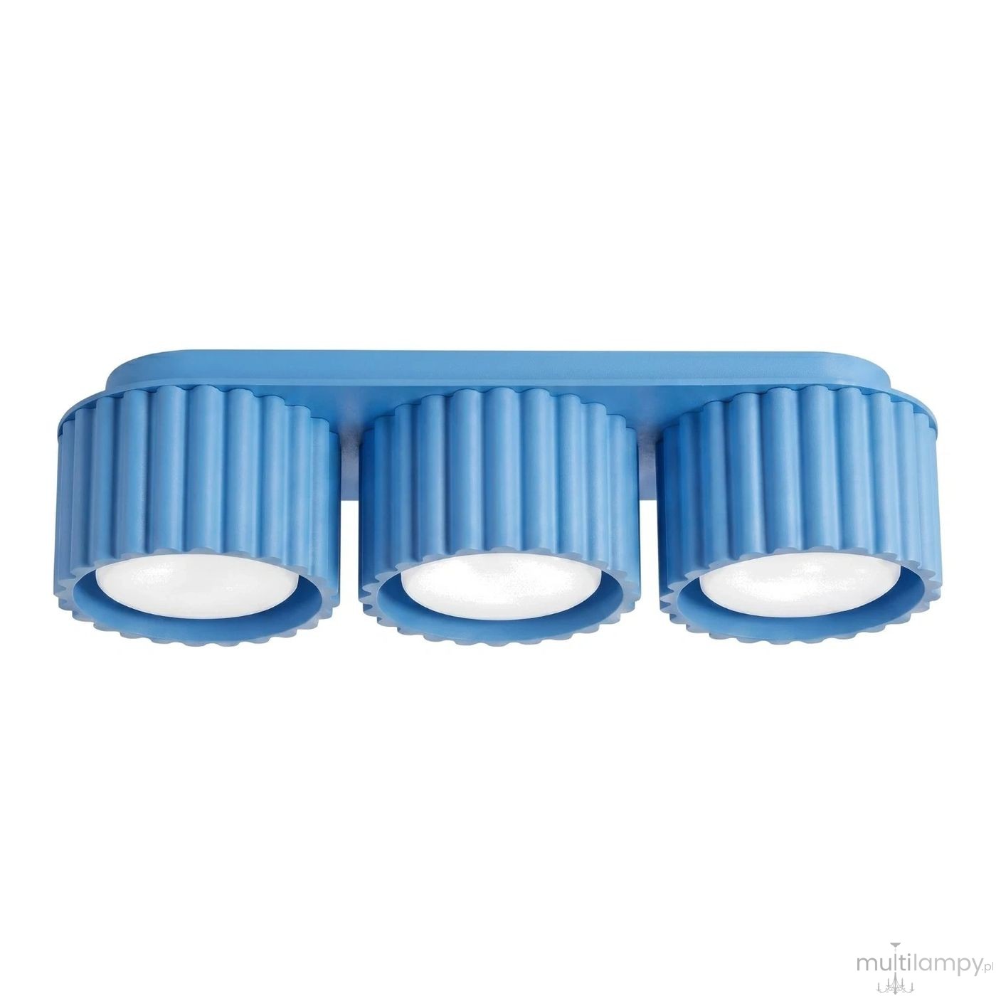 Aura lampa sufitowa 3xGX53 błękitna SL.2643
