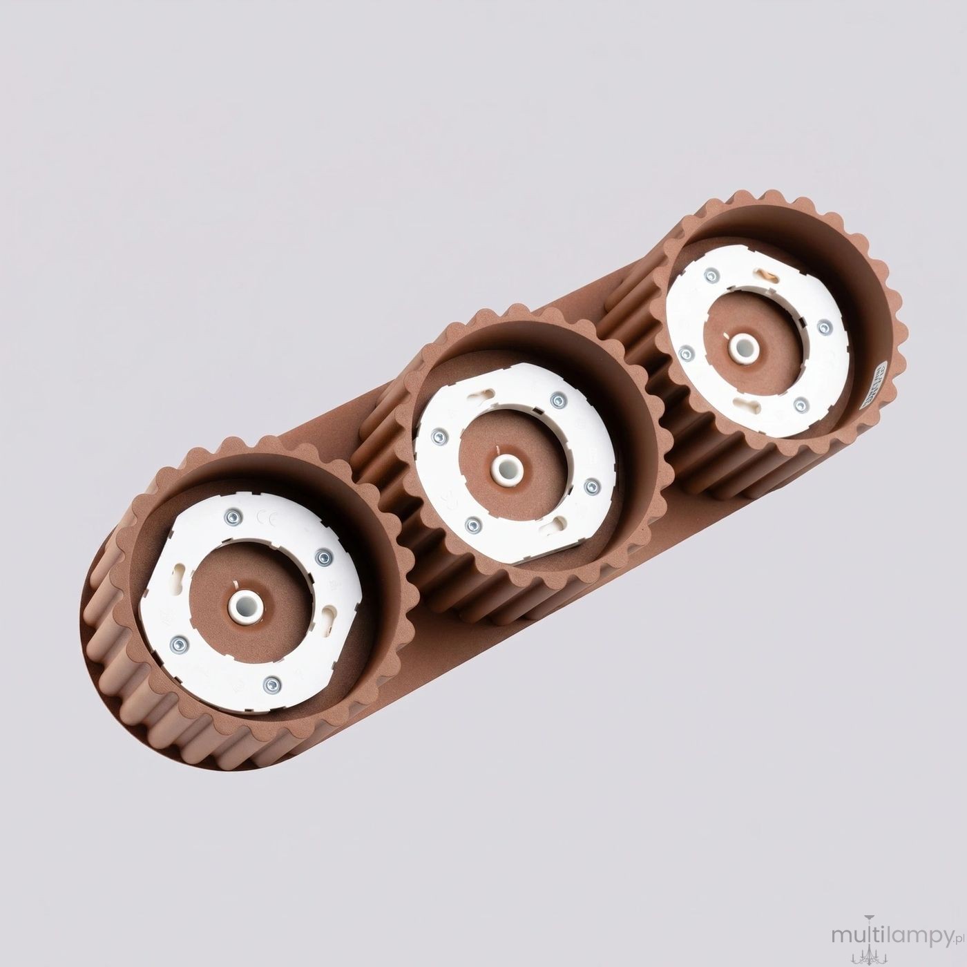 Aura lampa sufitowa 3xGX53 mocca SL.2633