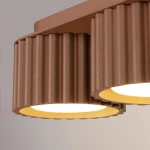 Aura lampa sufitowa 3xGX53 mocca SL.2633