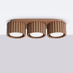 Aura lampa sufitowa 3xGX53 mocca SL.2633