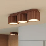 Aura lampa sufitowa 3xGX53 mocca SL.2633