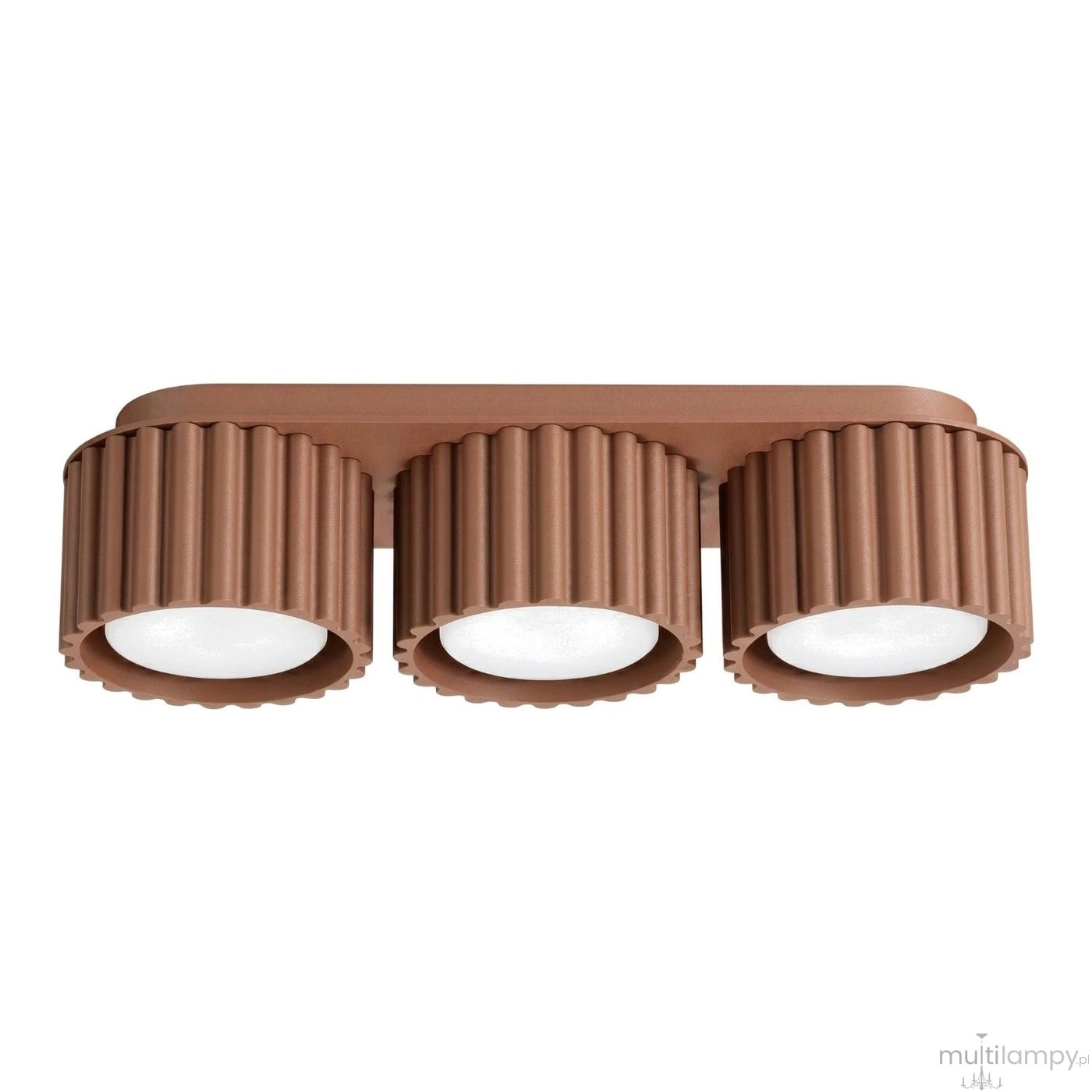 Aura lampa sufitowa 3xGX53 mocca SL.2633