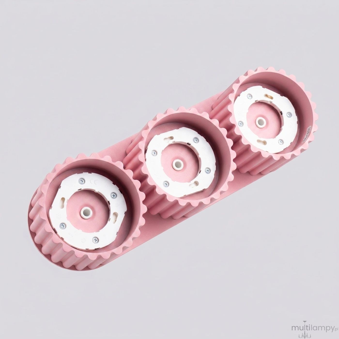 Aura lampa sufitowa 3xGX53 różowa SL.2638