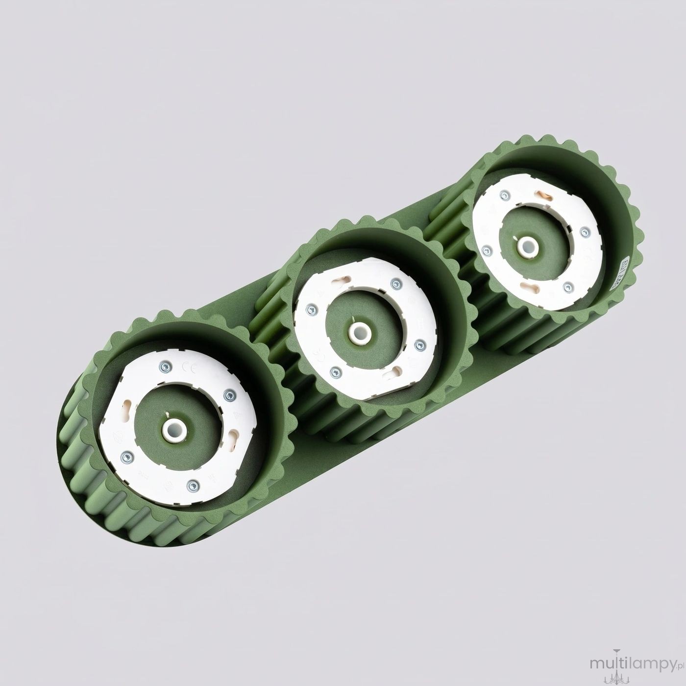 Aura lampa sufitowa 3xGX53 szałwia SL.2639