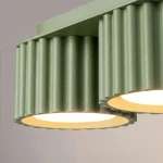Aura lampa sufitowa 3xGX53 szałwia SL.2639