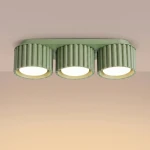 Aura lampa sufitowa 3xGX53 szałwia SL.2639