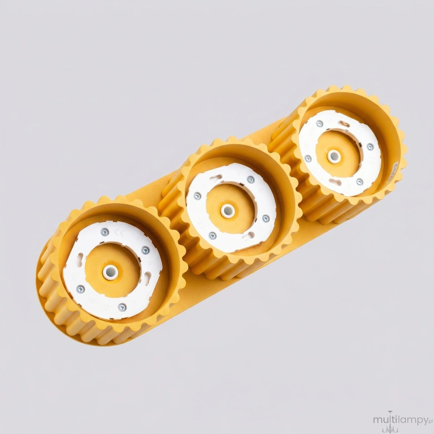 Aura lampa sufitowa 3xGX53 żółta SL.2640