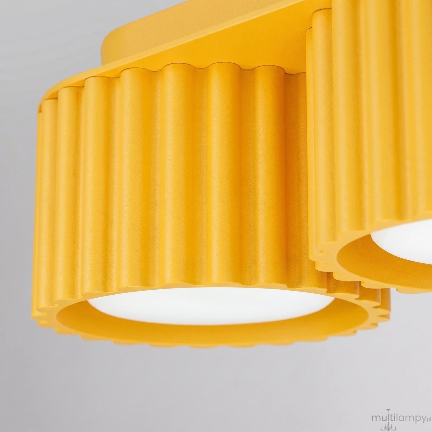 Aura lampa sufitowa 3xGX53 żółta SL.2640